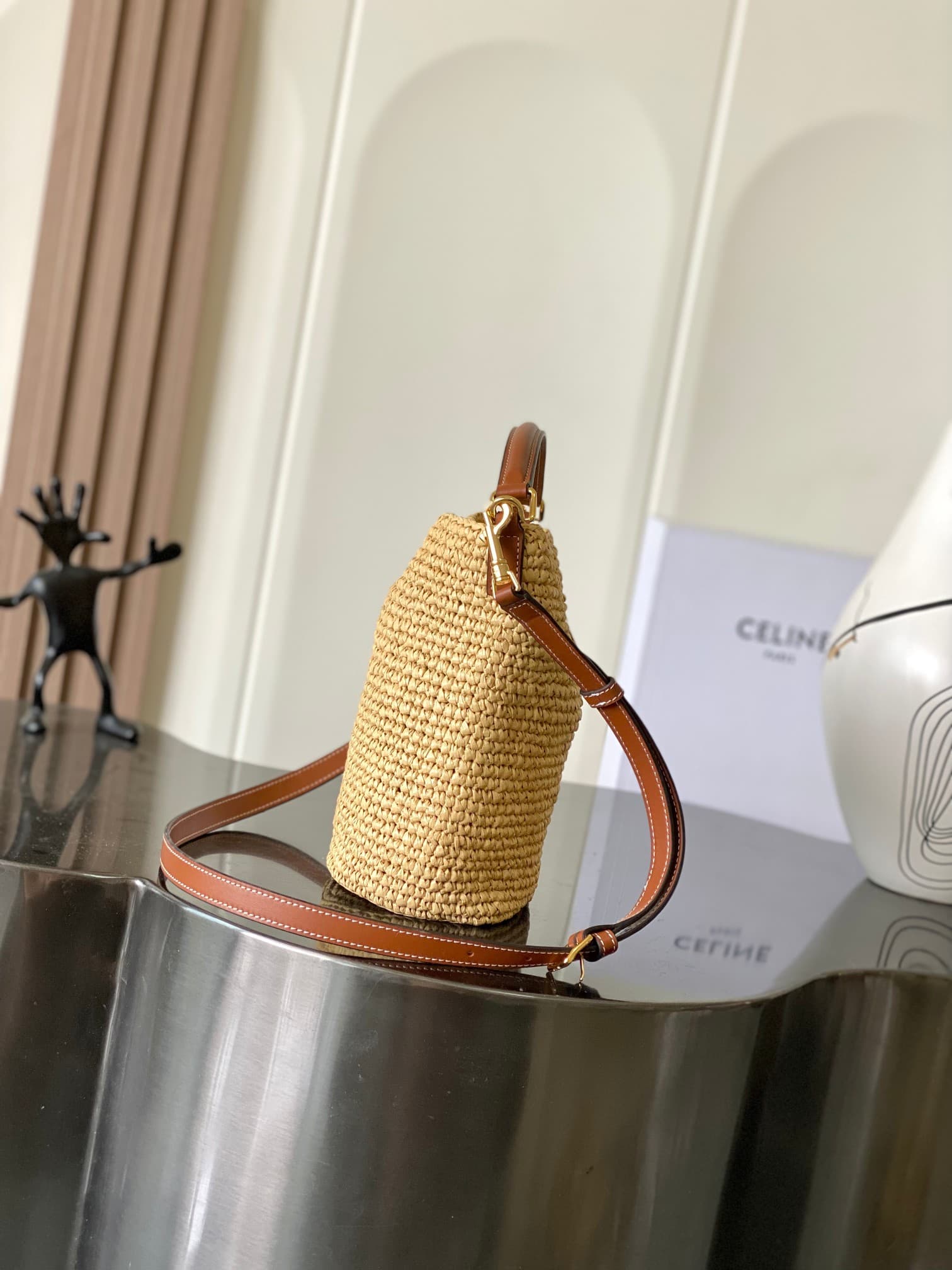 Celine Gold Small Crossbody Bag