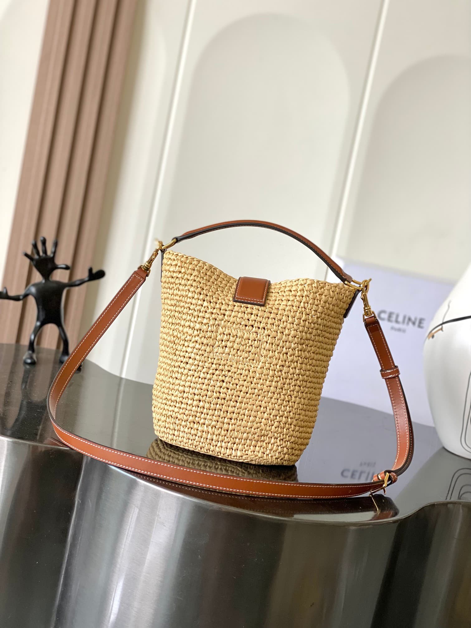 Celine Gold Small Crossbody Bag