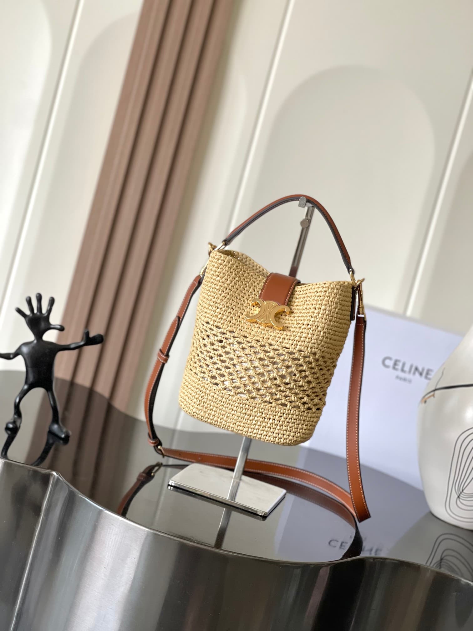 Celine Brown Small Crossbody Bag