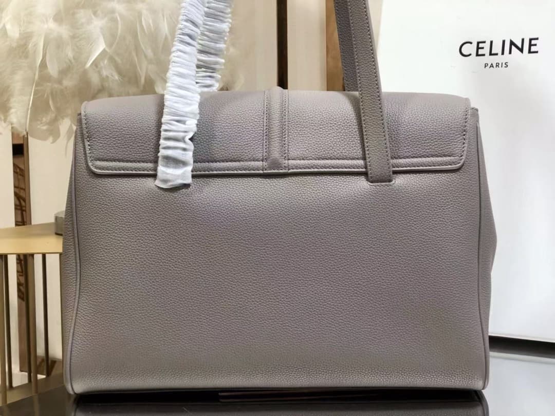 Celine Cream Medium Shoulder Bag