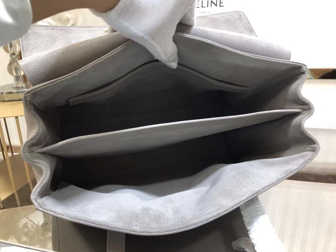 Celine Cream Medium Shoulder Bag