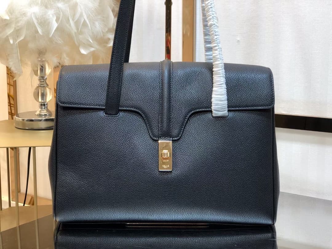 Celine Cream Medium Shoulder Bag