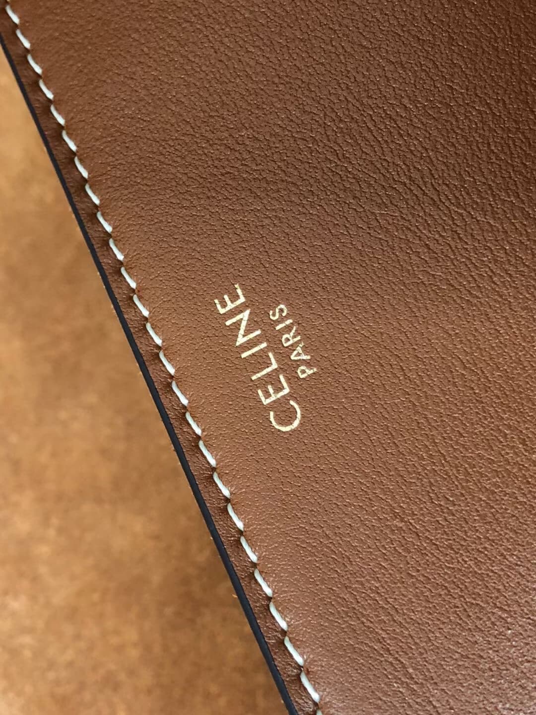 Celine Cream Medium Shoulder Bag
