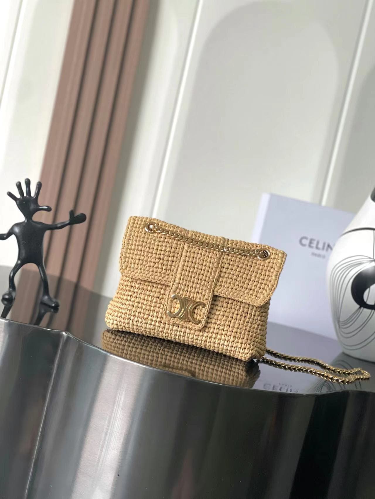 Celine Cream Small Crossbody Bag