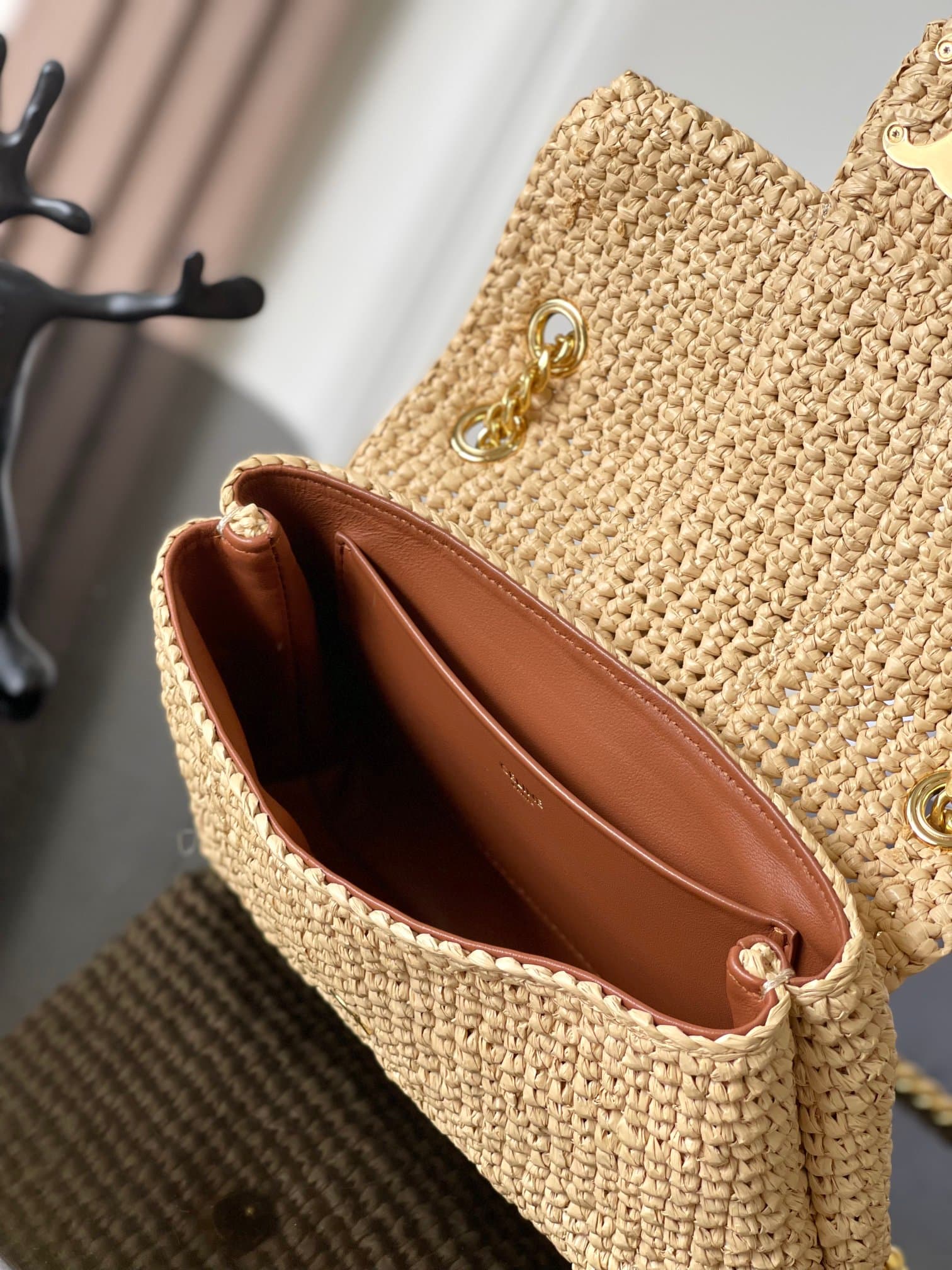 Celine Cream Small Crossbody Bag