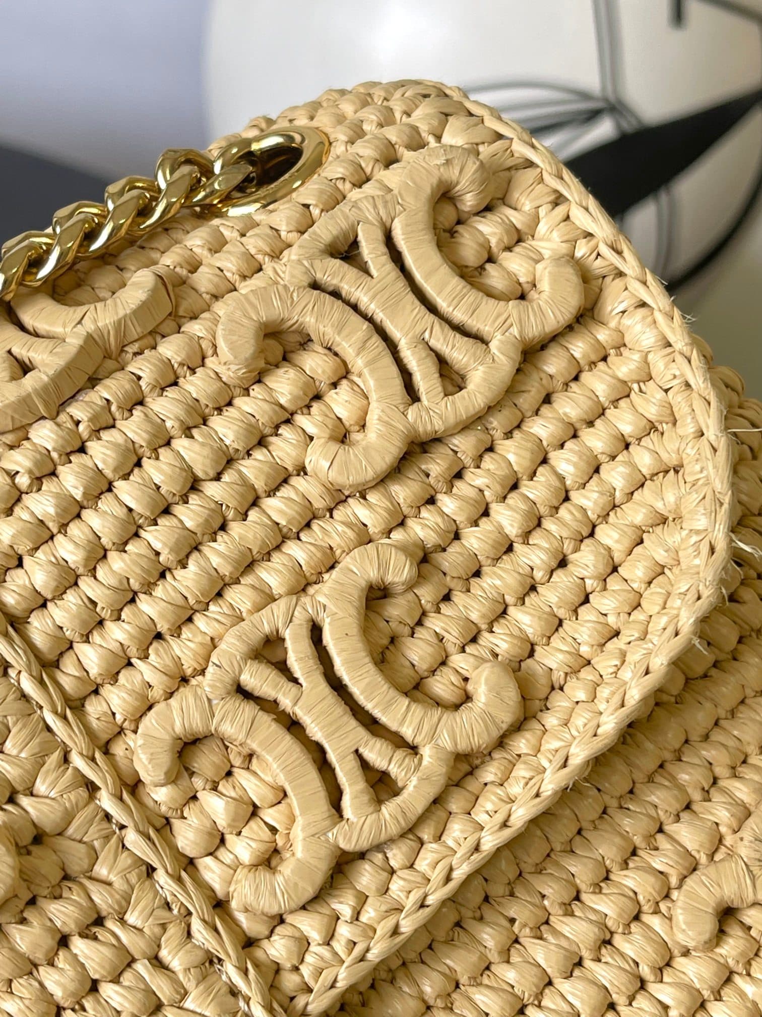 Celine Cream Medium Crossbody Bag
