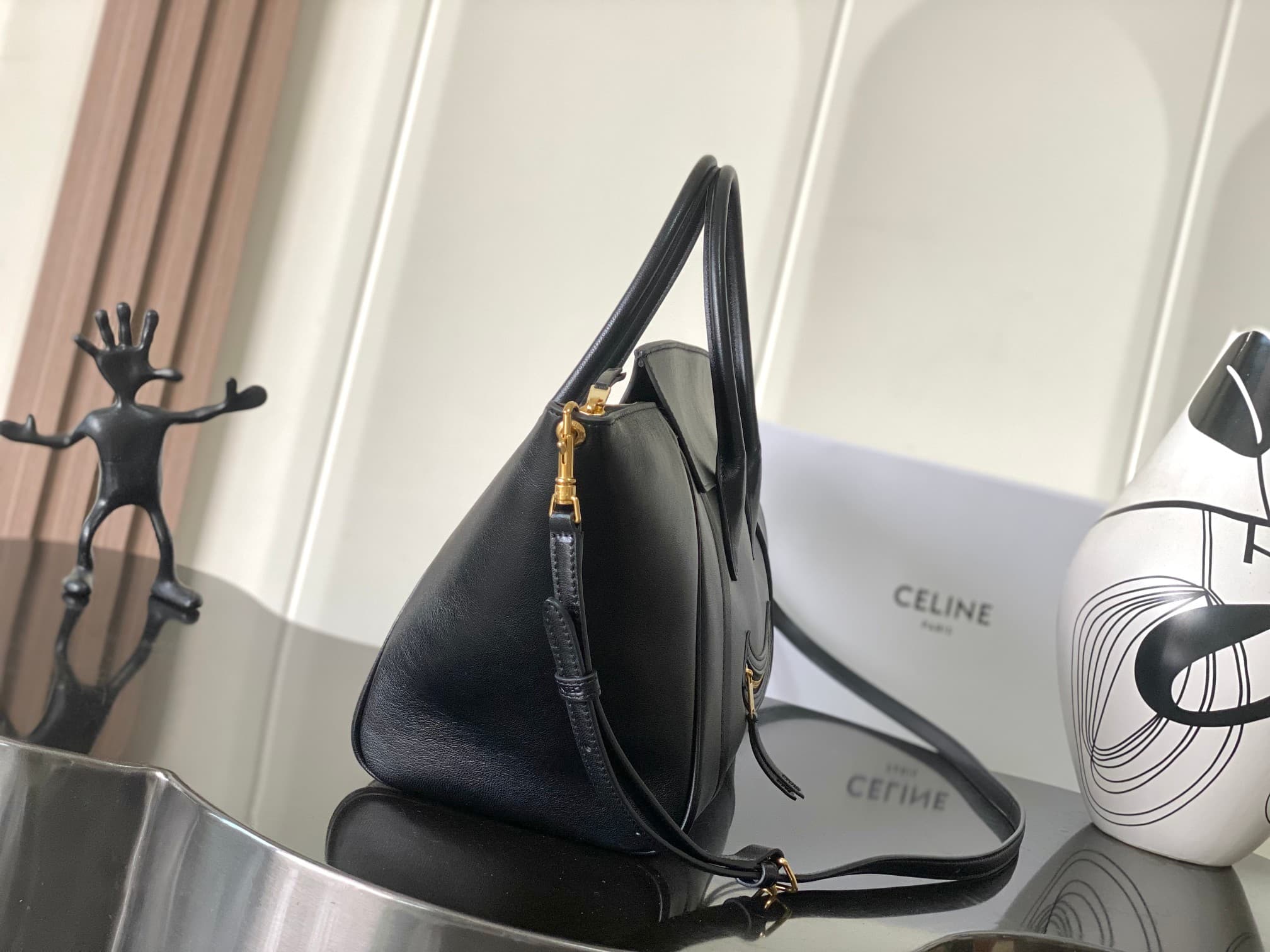 Celine Black Bag 123693
