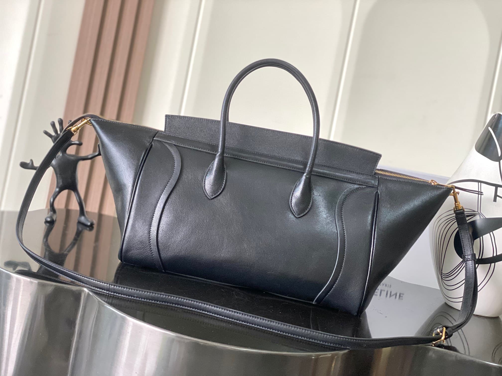 Celine Black Bag 123693