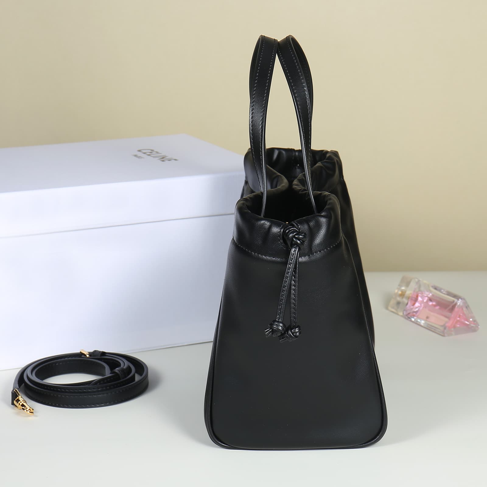 Celine Black Small Tote Bag 111013