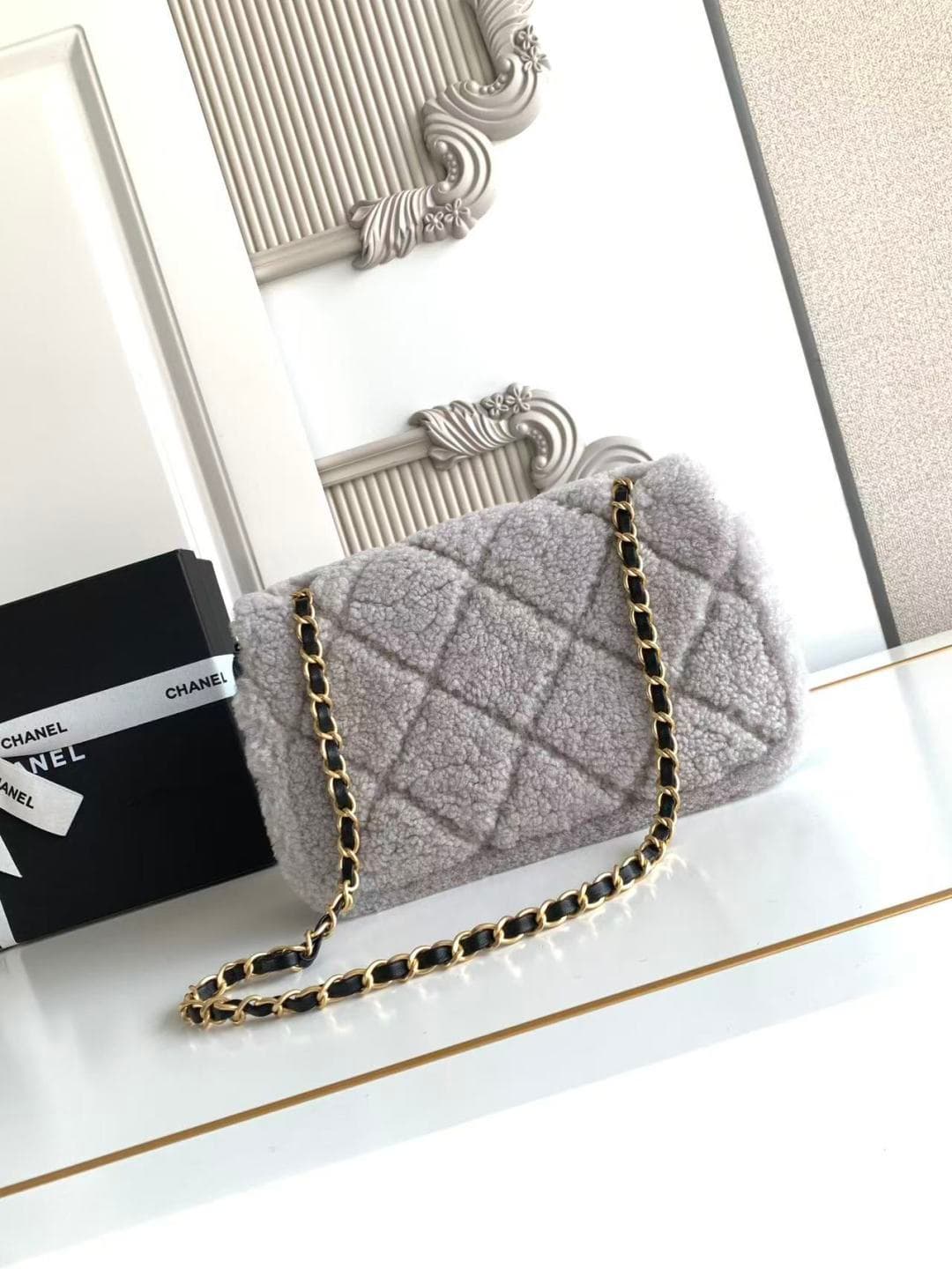 Chanel Gold Large Bag AS5149