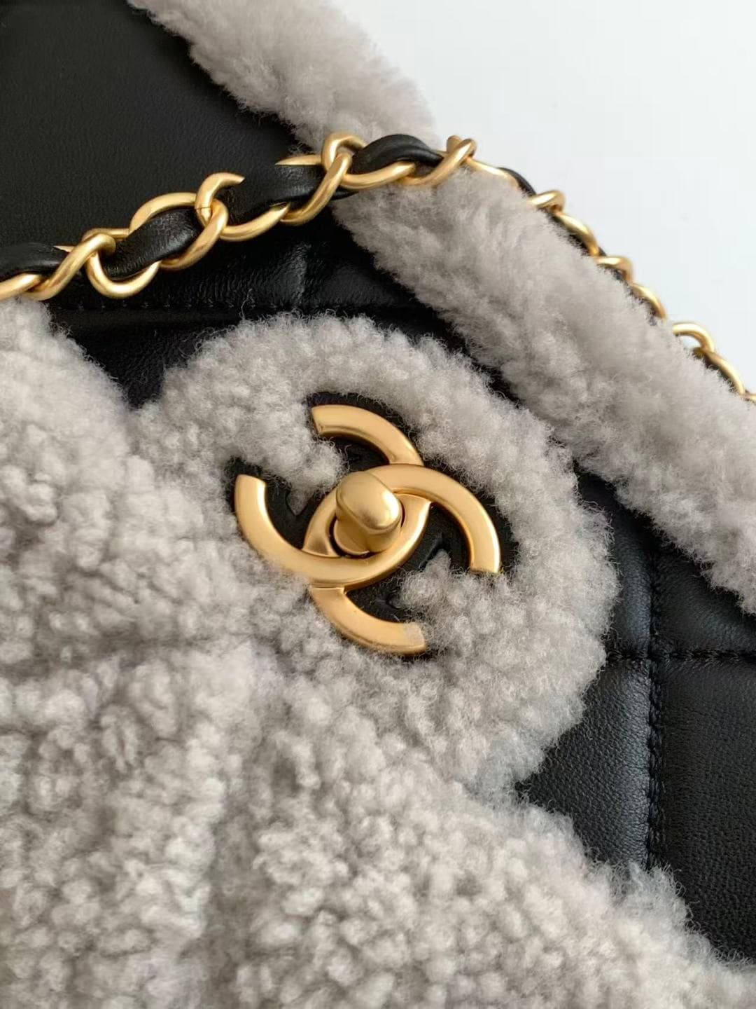 Chanel Gold Large Bag AS5149