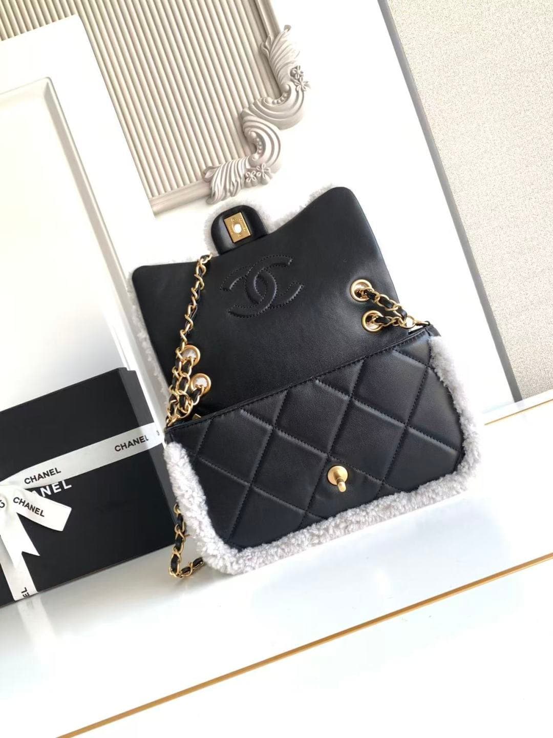 Chanel Gold Large Bag AS5149