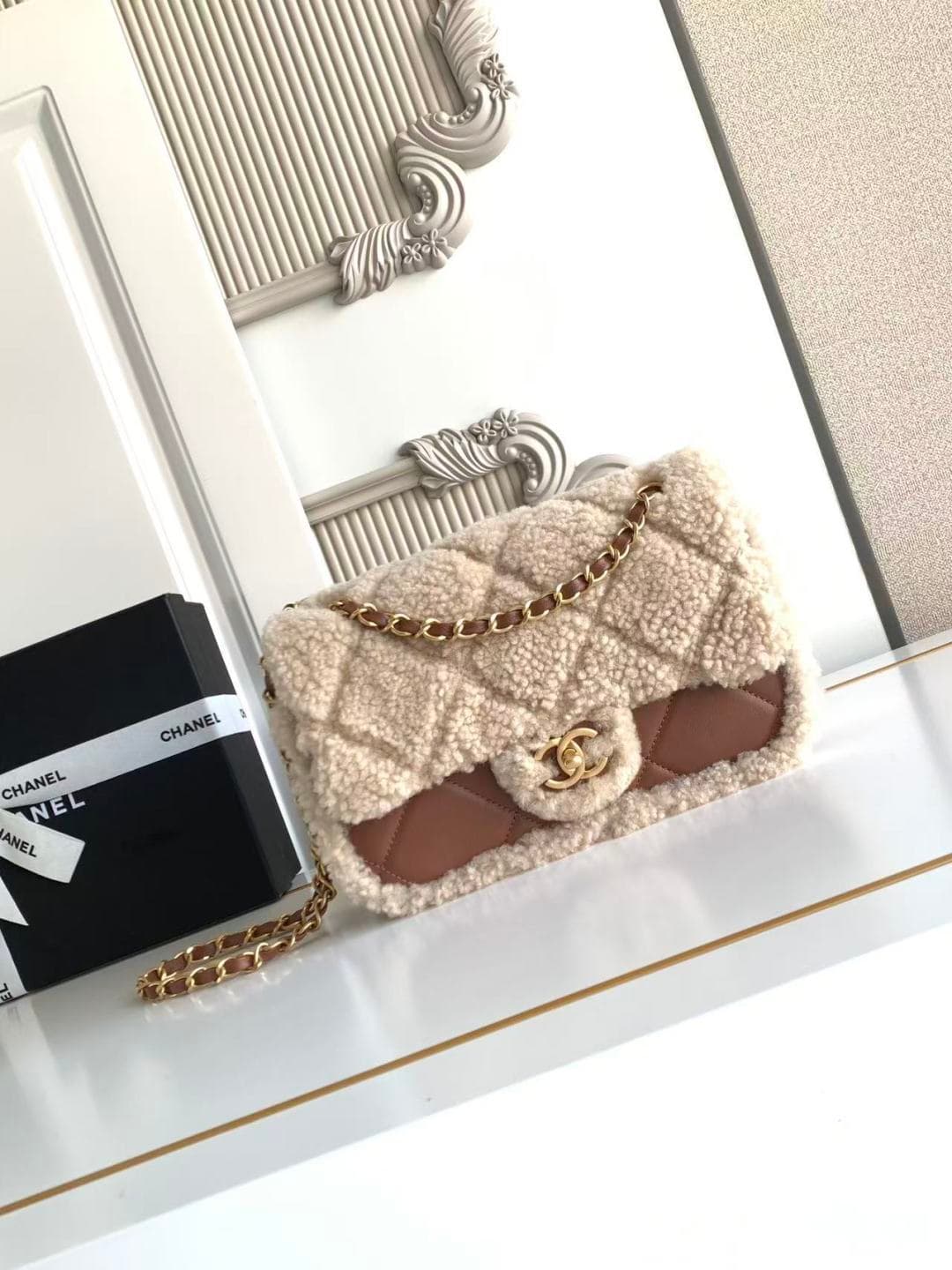 Chanel Gold Large Bag AS5149