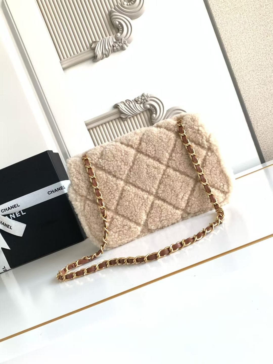 Chanel Gold Large Bag AS5149