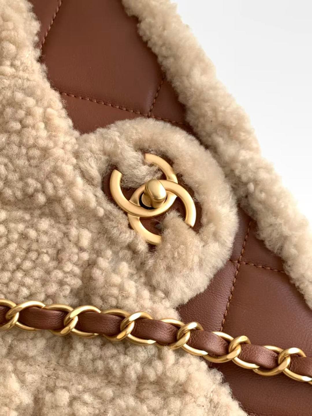 Chanel Gold Large Bag AS5149