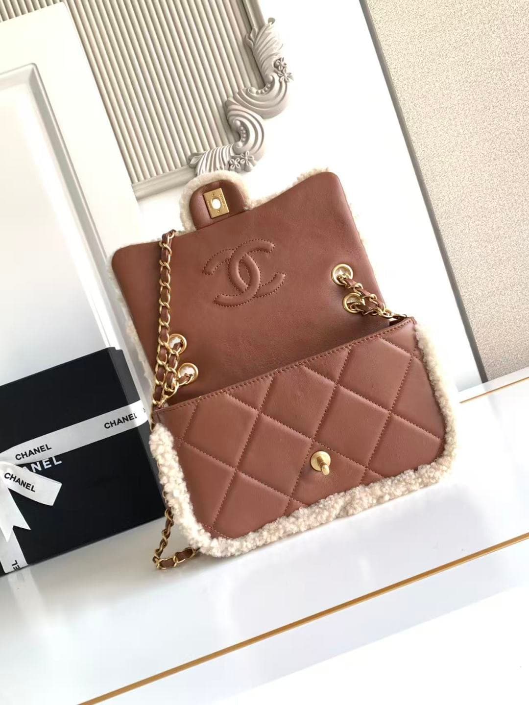Chanel Gold Large Bag AS5149