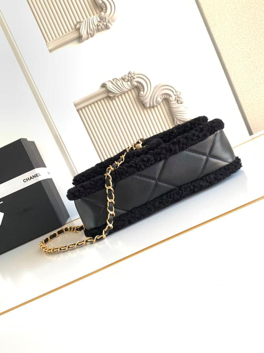 Chanel Gold Large Bag AS5149