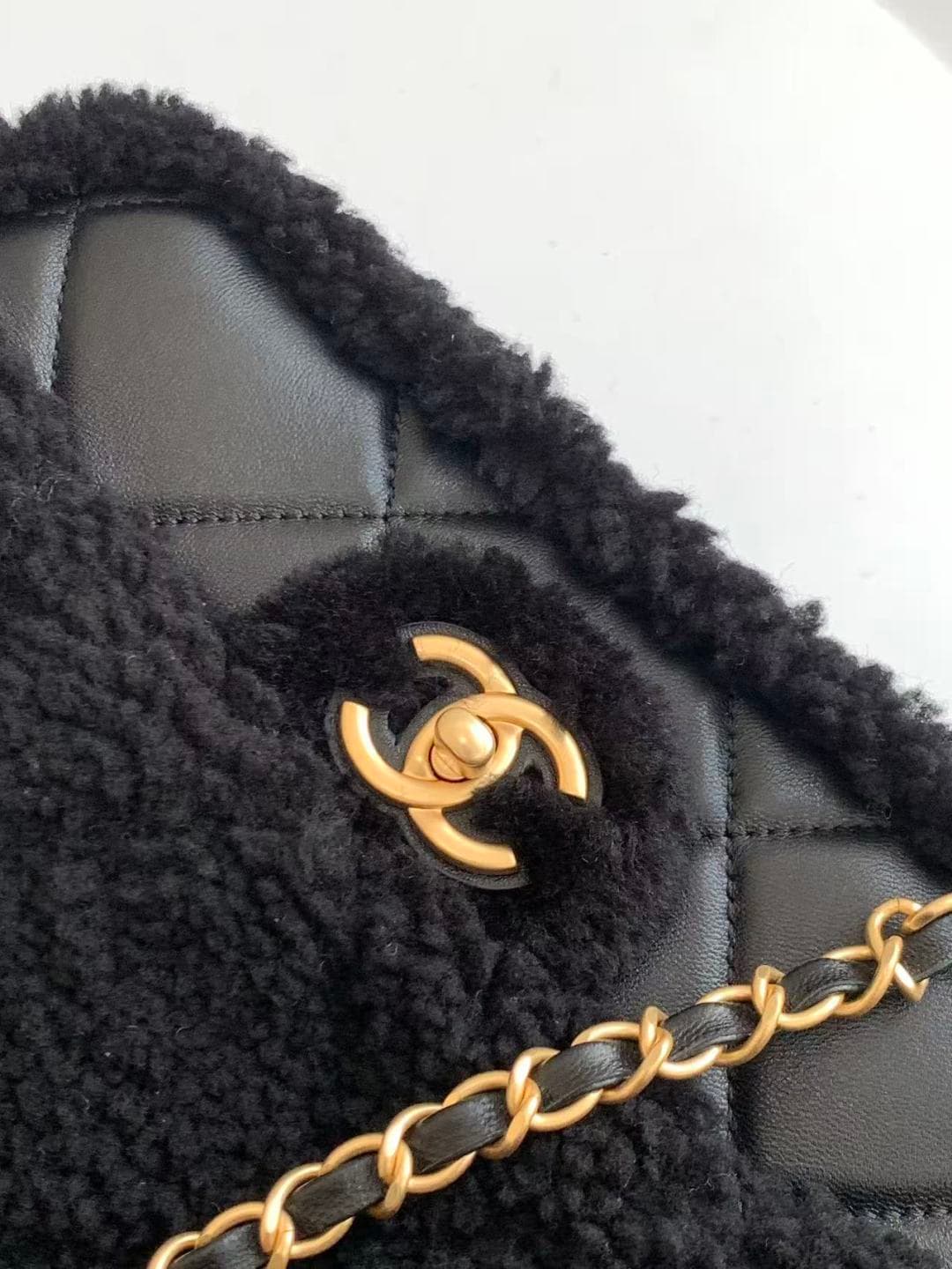 Chanel Gold Large Bag AS5149