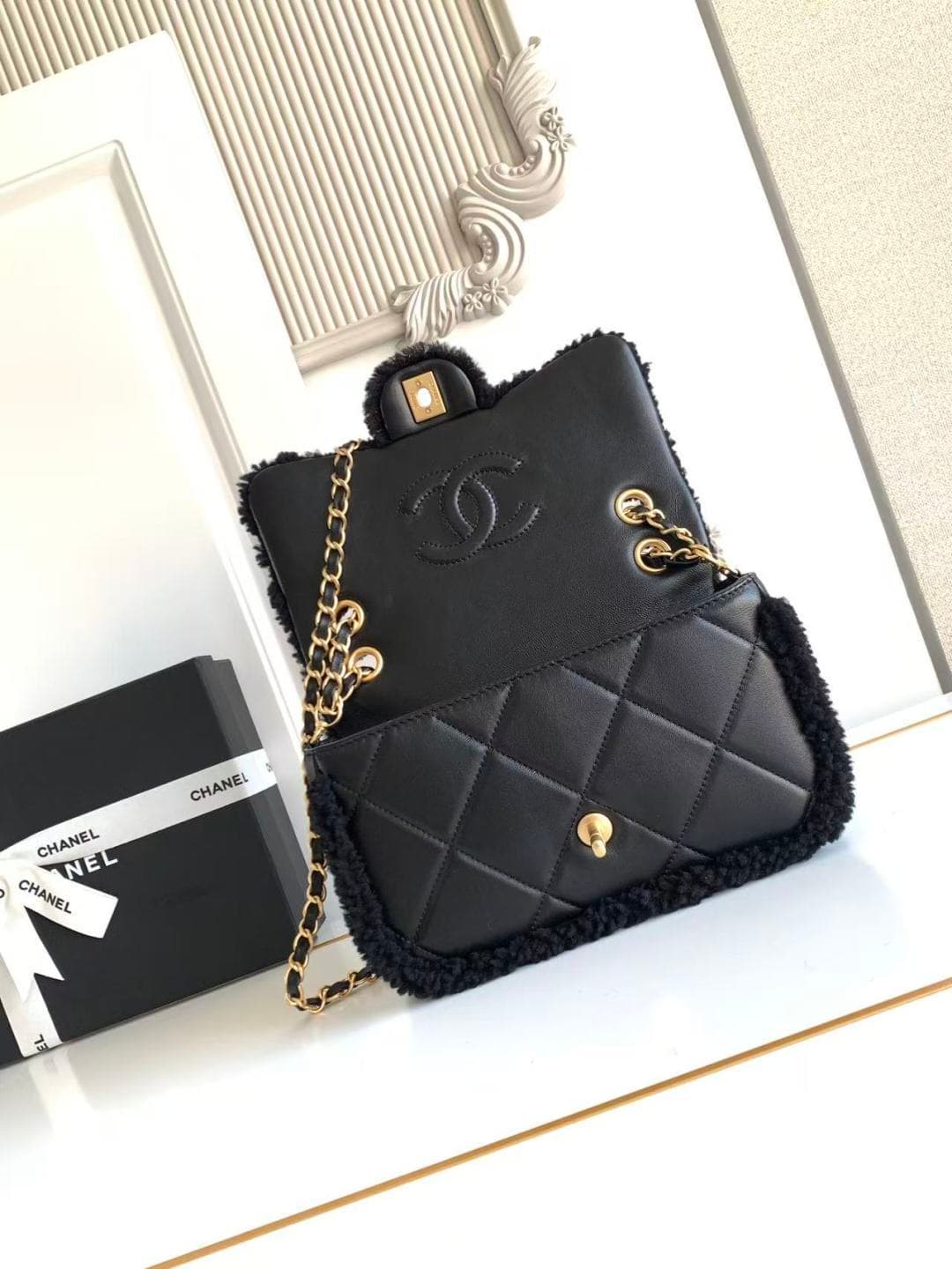 Chanel Gold Large Bag AS5149