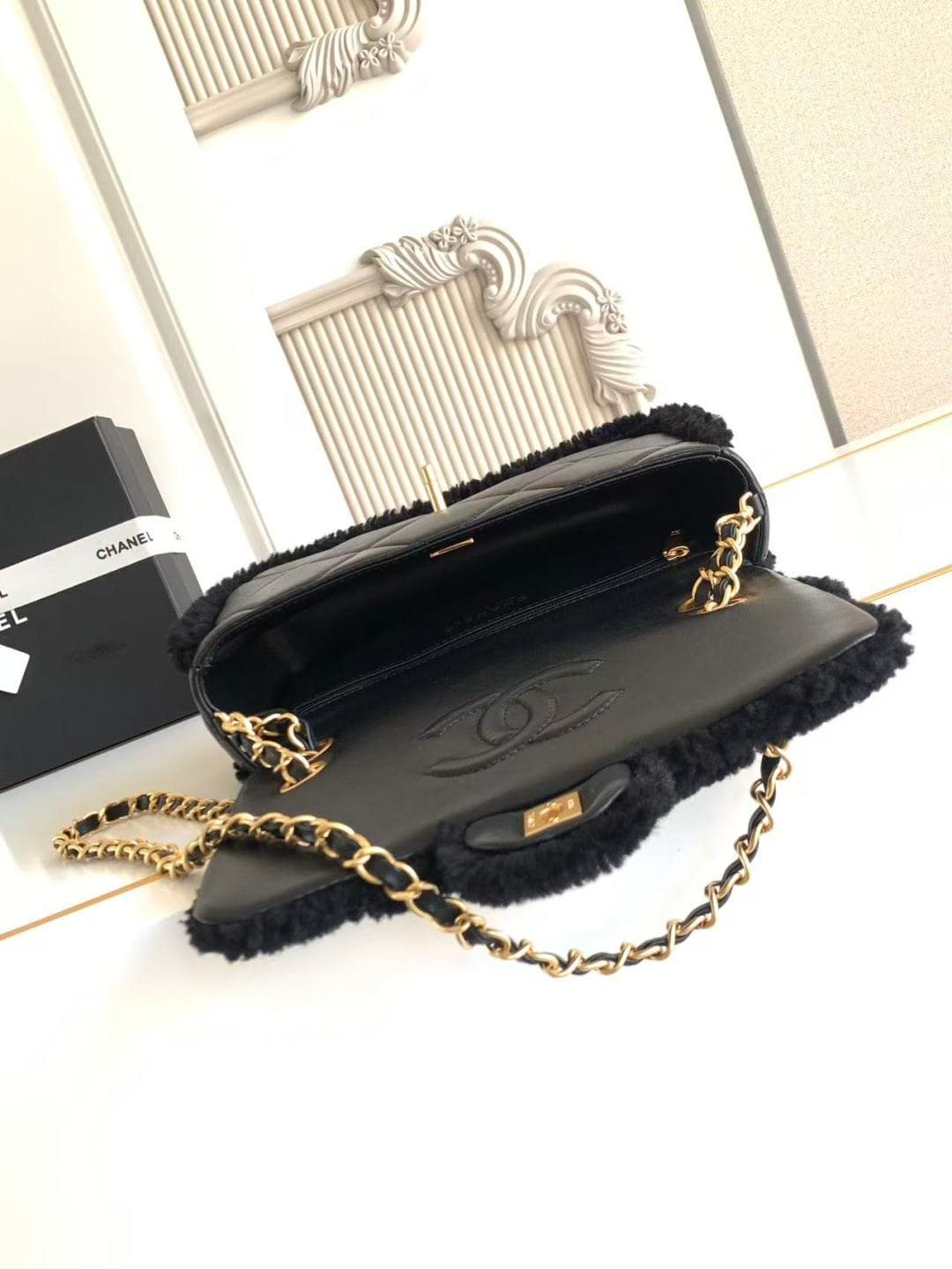 Chanel Gold Large Bag AS5149