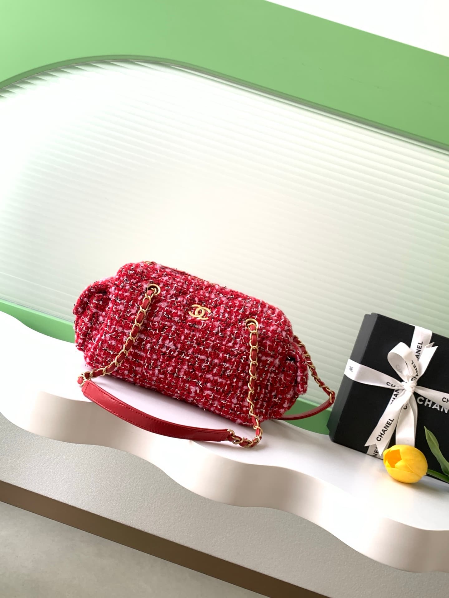 Chanel Red Bag AS5792