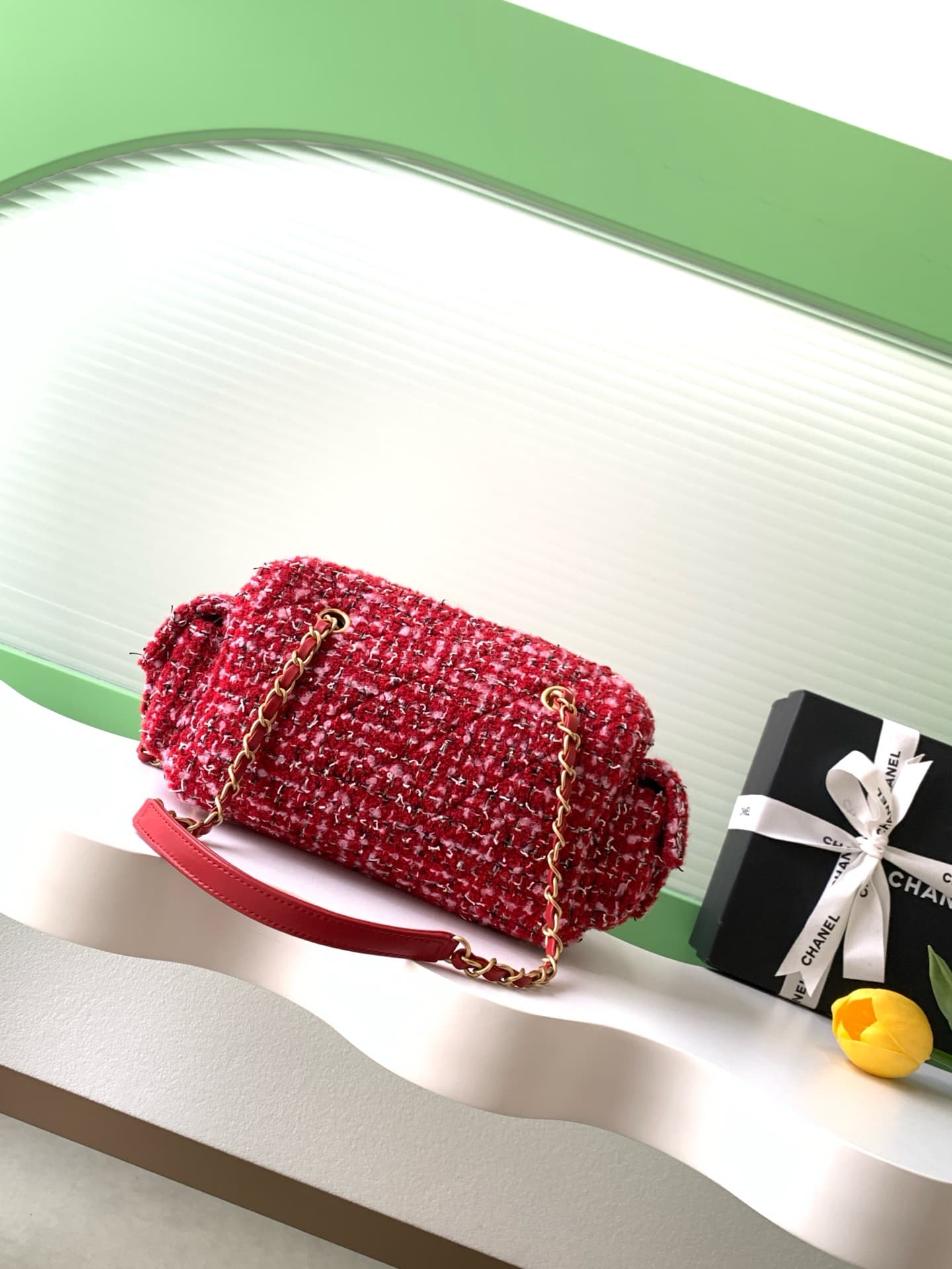 Chanel Red Bag AS5792
