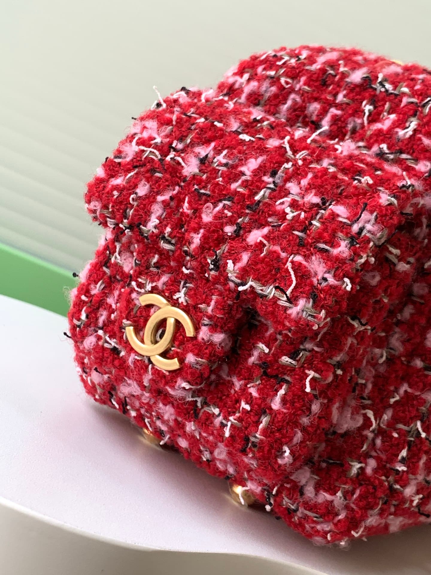 Chanel Red Bag AS5792