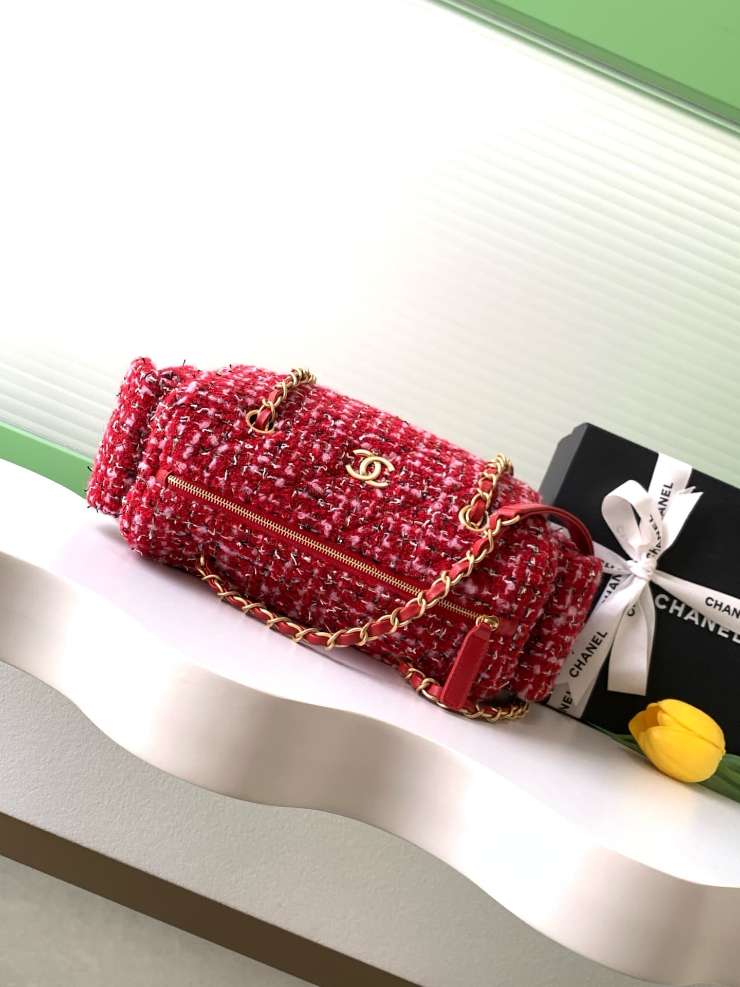 Chanel Red Bag AS5792