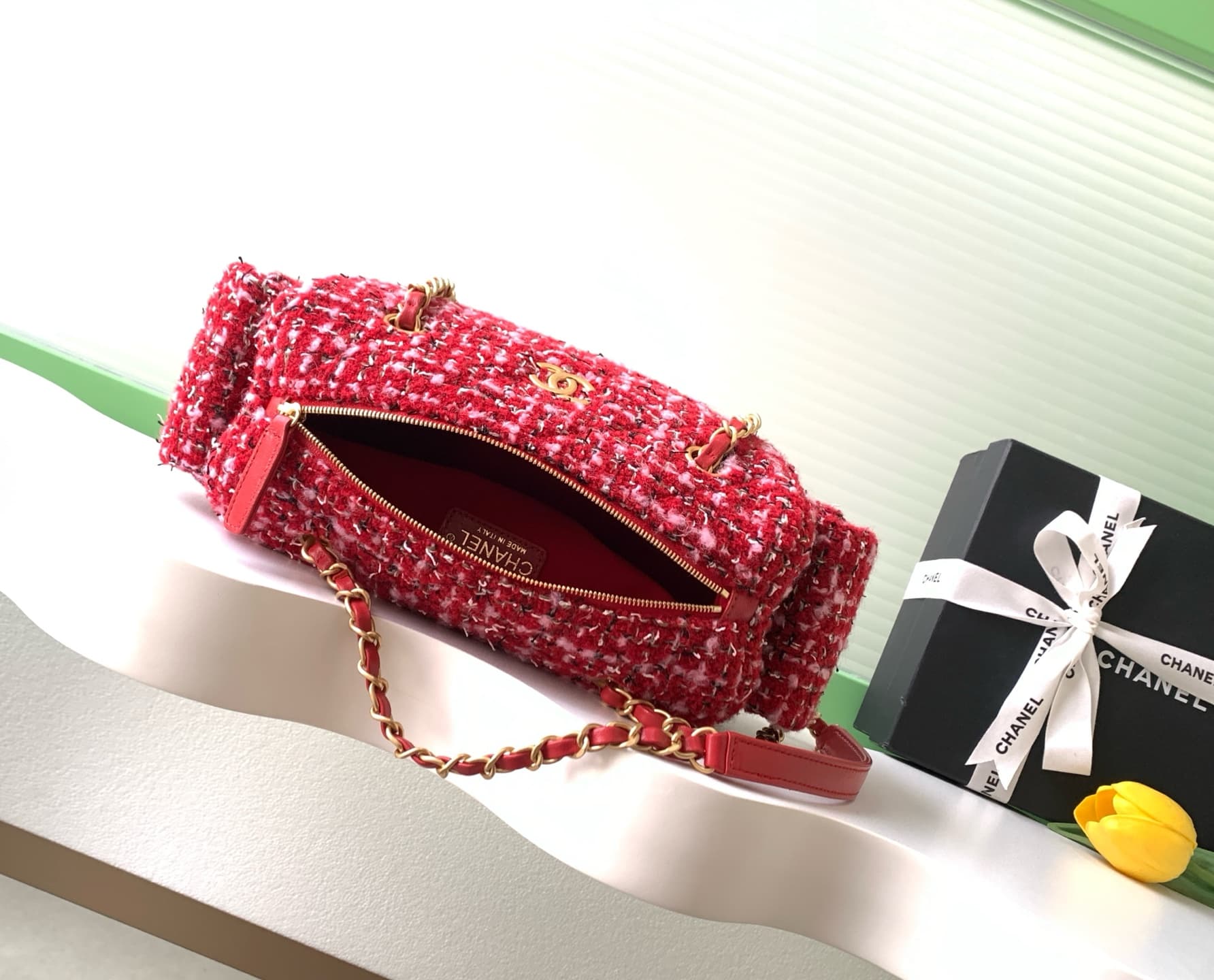 Chanel Red Bag AS5792