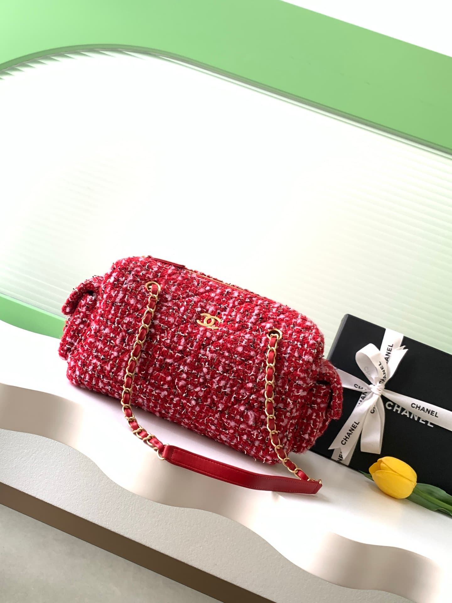 Chanel Red Bag AS5791