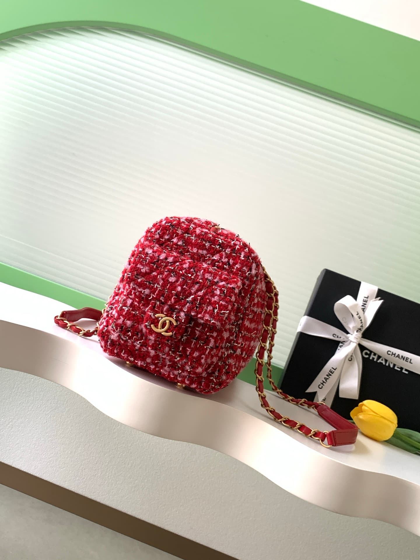 Chanel Red Bag AS5791