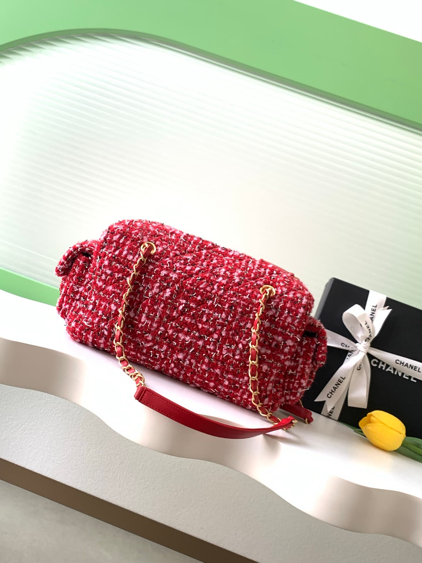 Chanel Red Bag AS5791