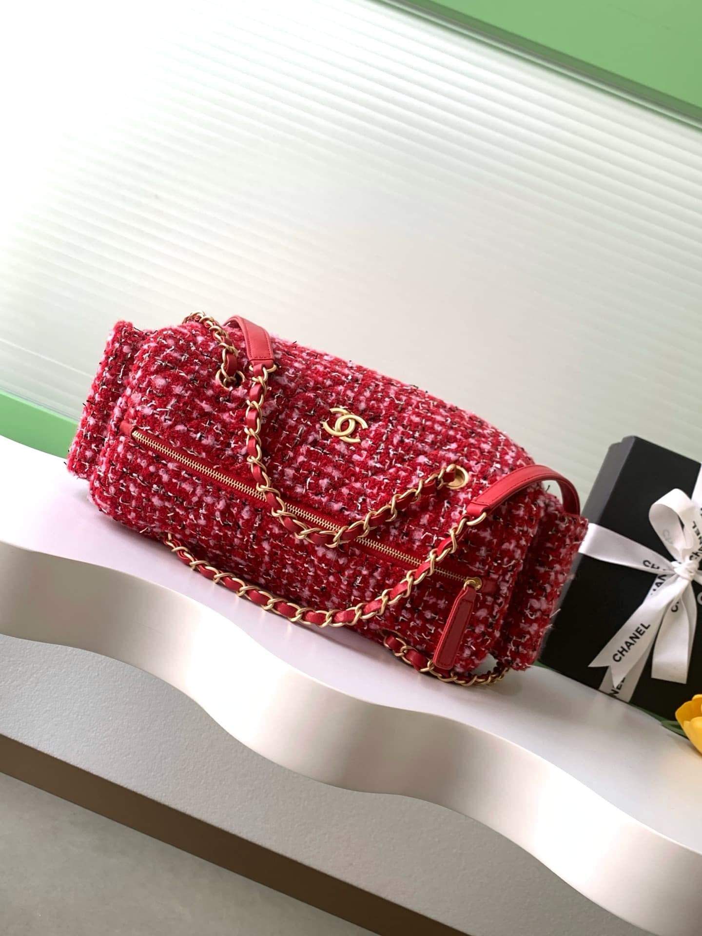 Chanel Red Bag AS5791