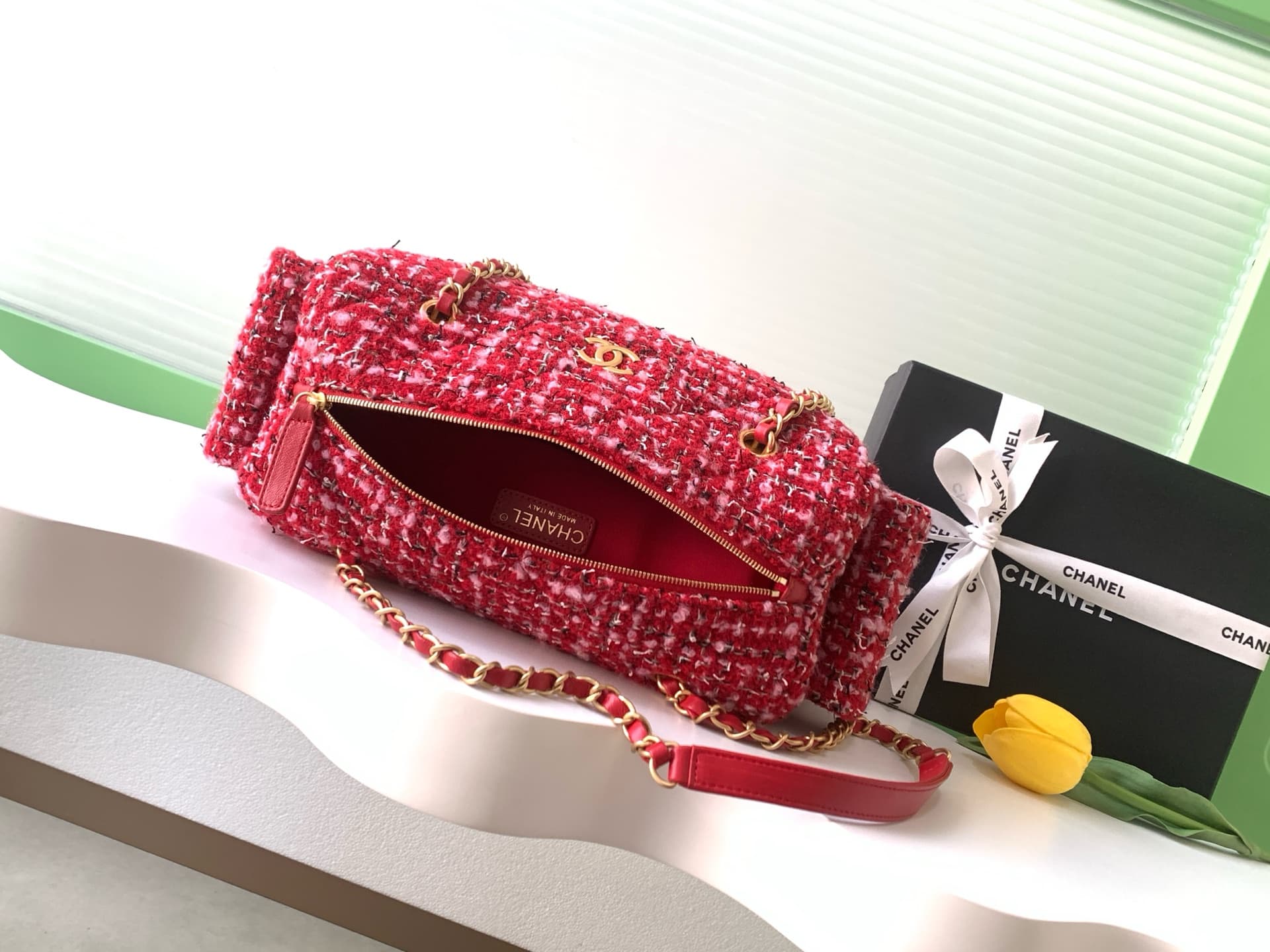 Chanel Red Bag AS5791