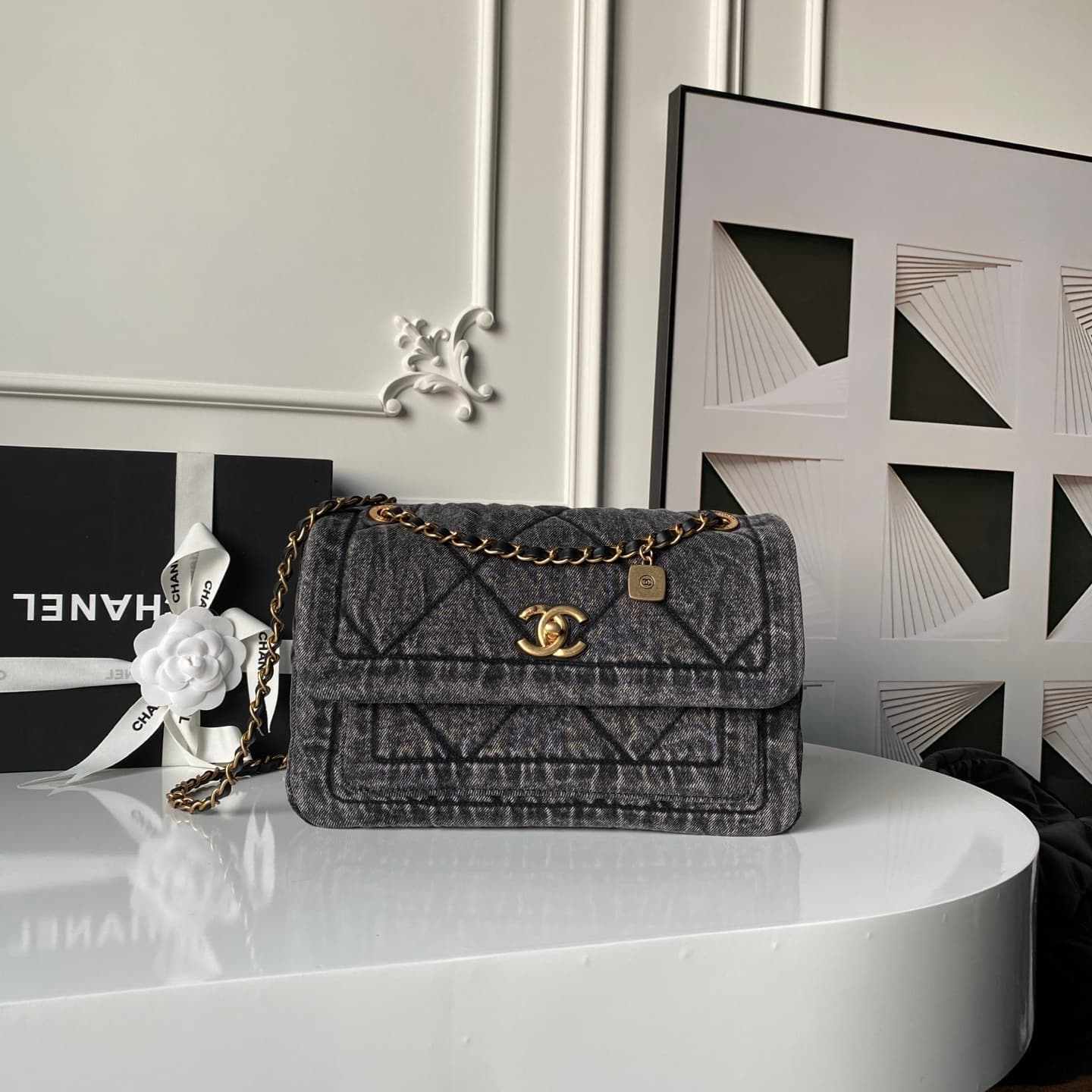 Chanel Gold Bag AS5734