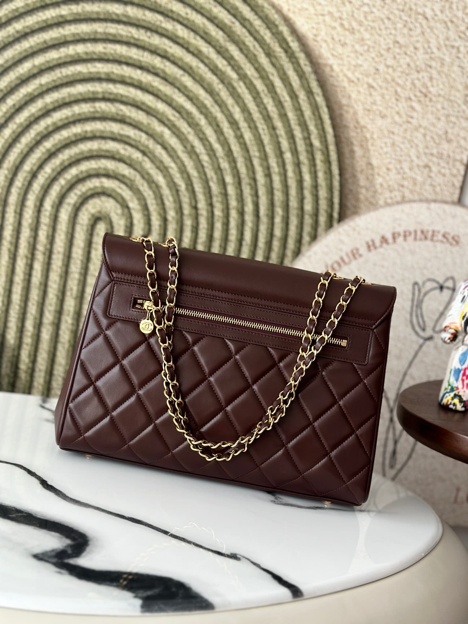 Chanel Brown Bag A2215