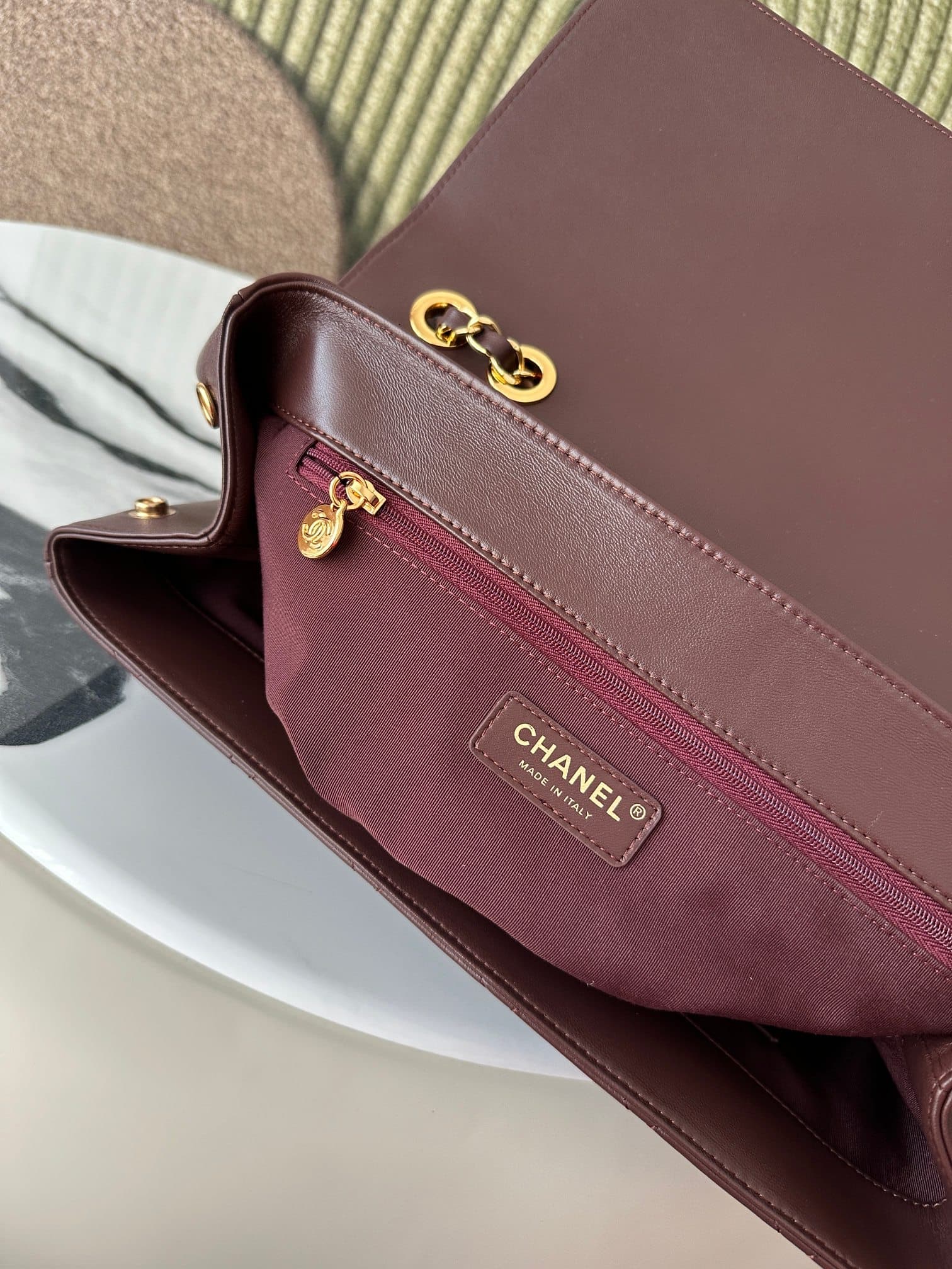 Chanel Brown Bag A2215