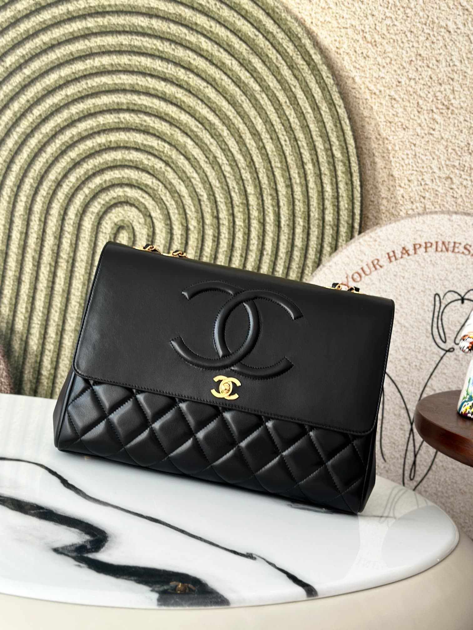 Chanel Black Bag A2215