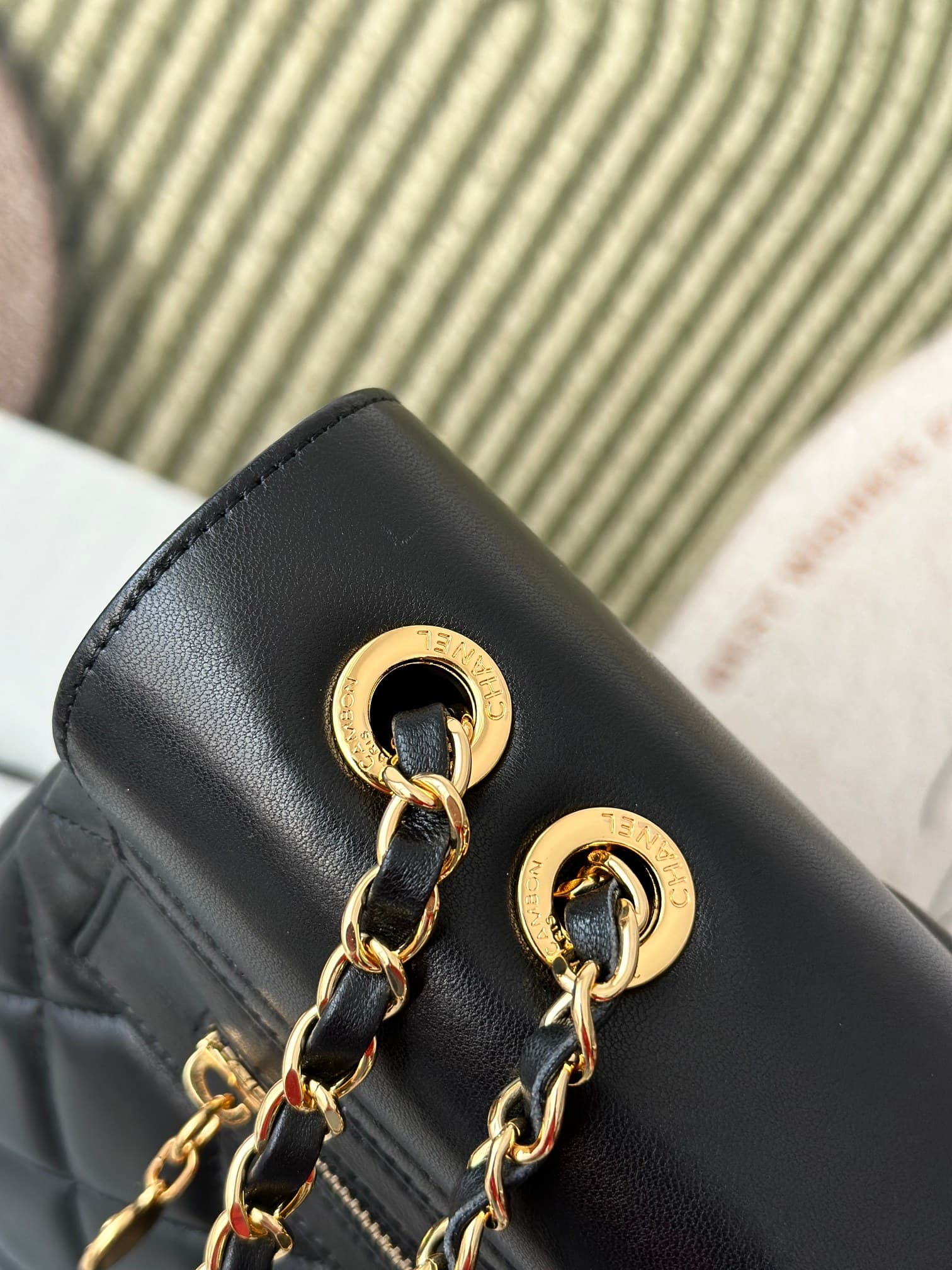 Chanel Black Bag A2215