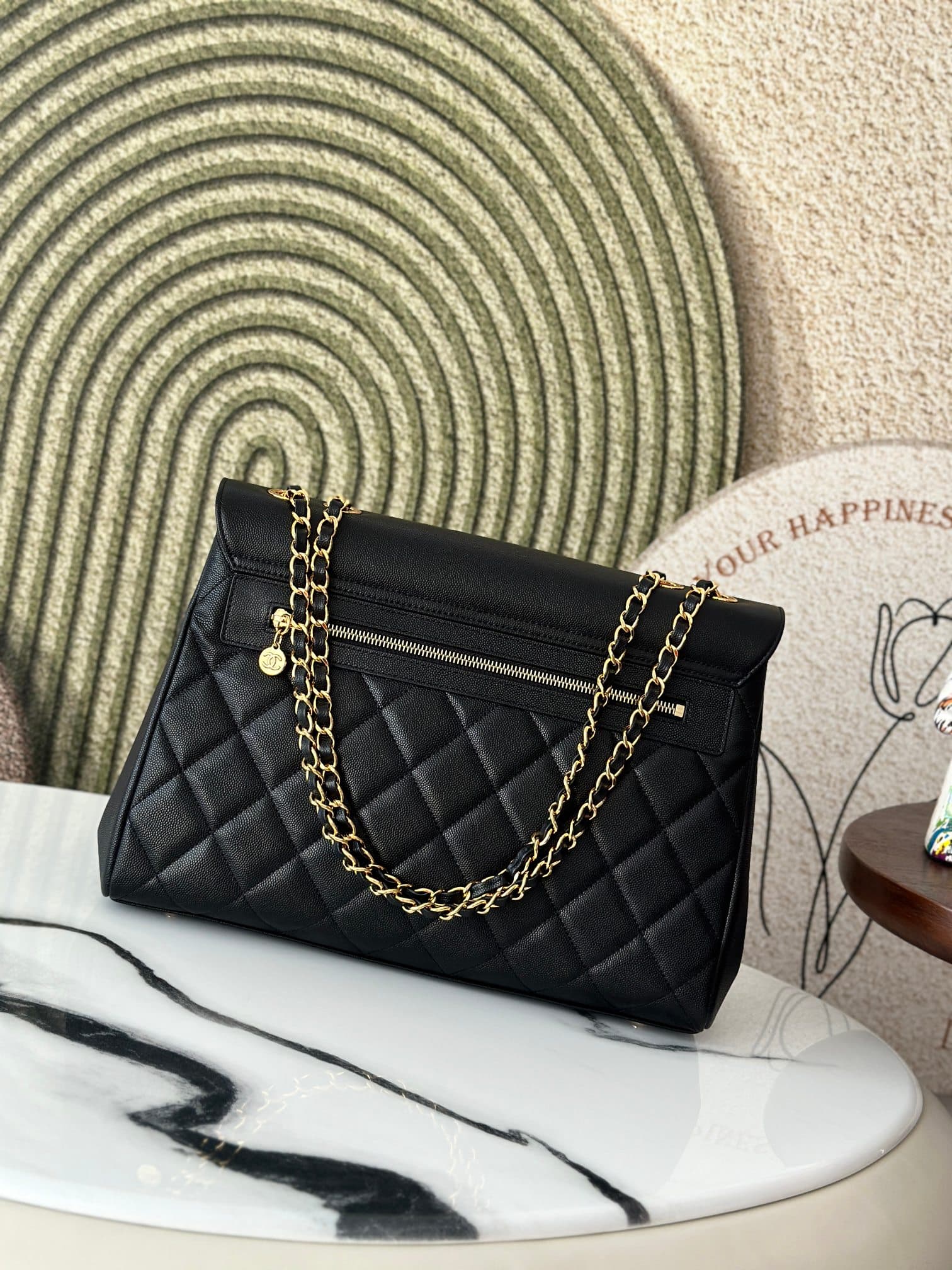 Chanel Black Bag A2215