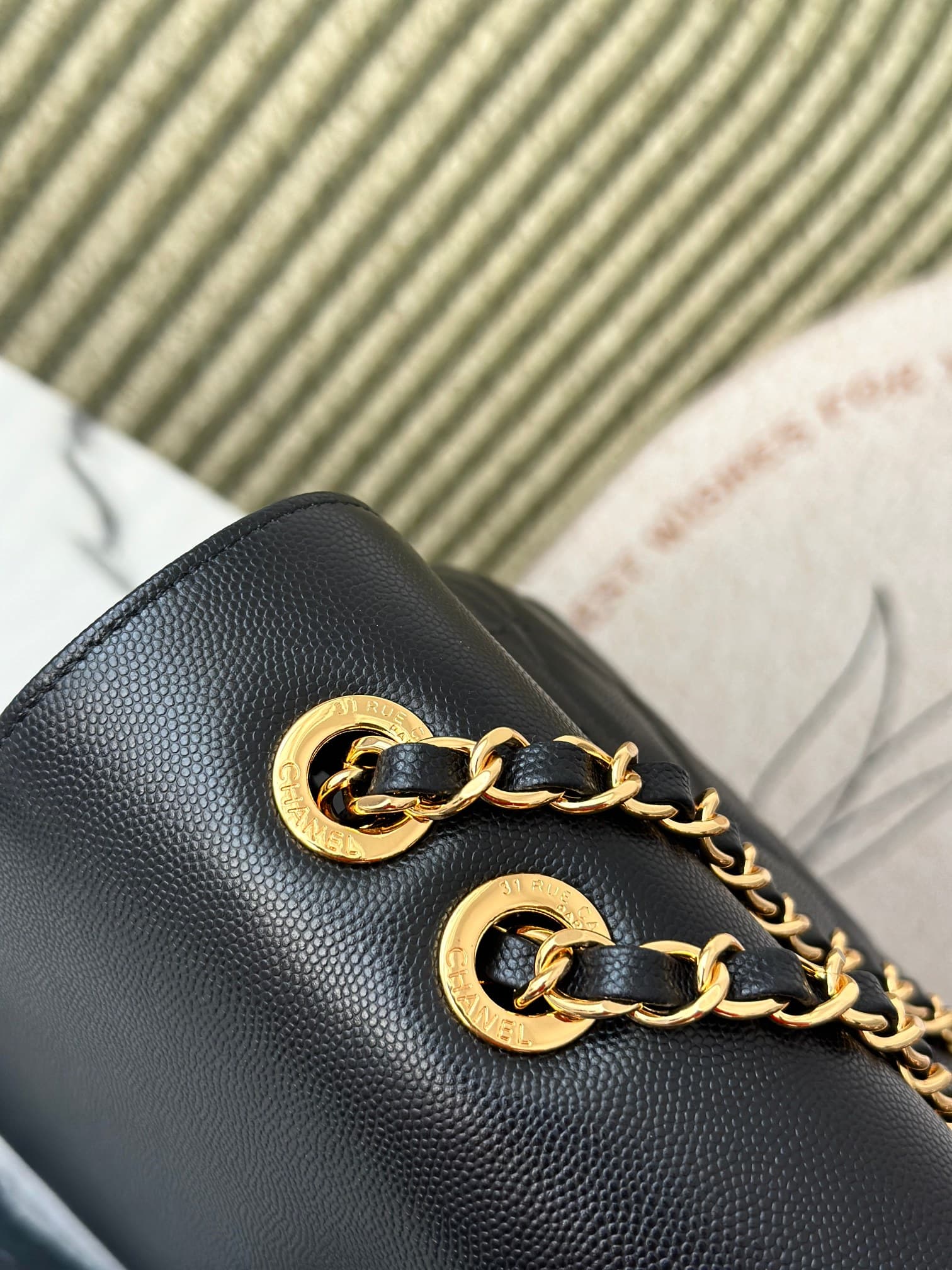 Chanel Black Bag A2215