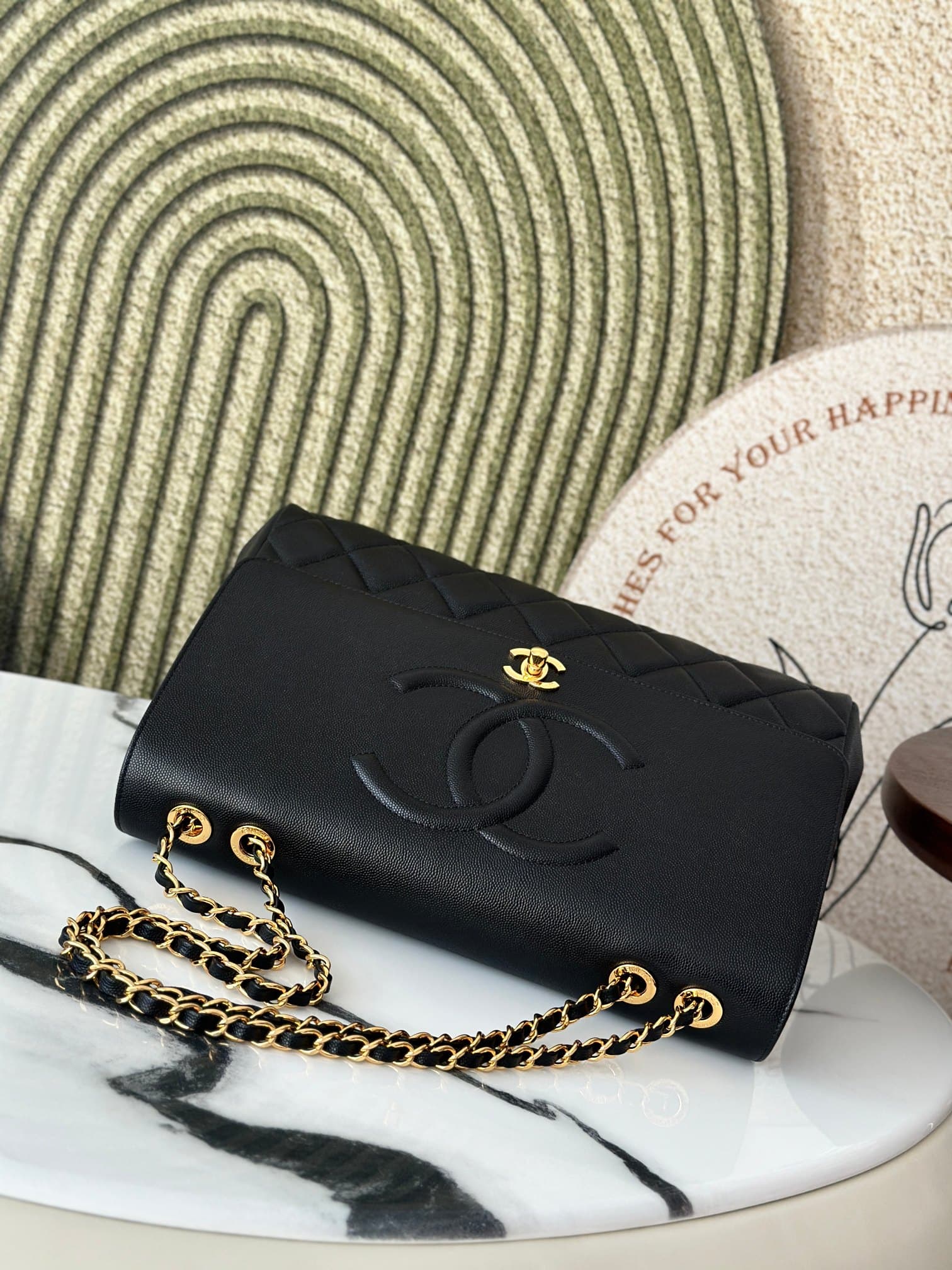 Chanel Black Bag A2215