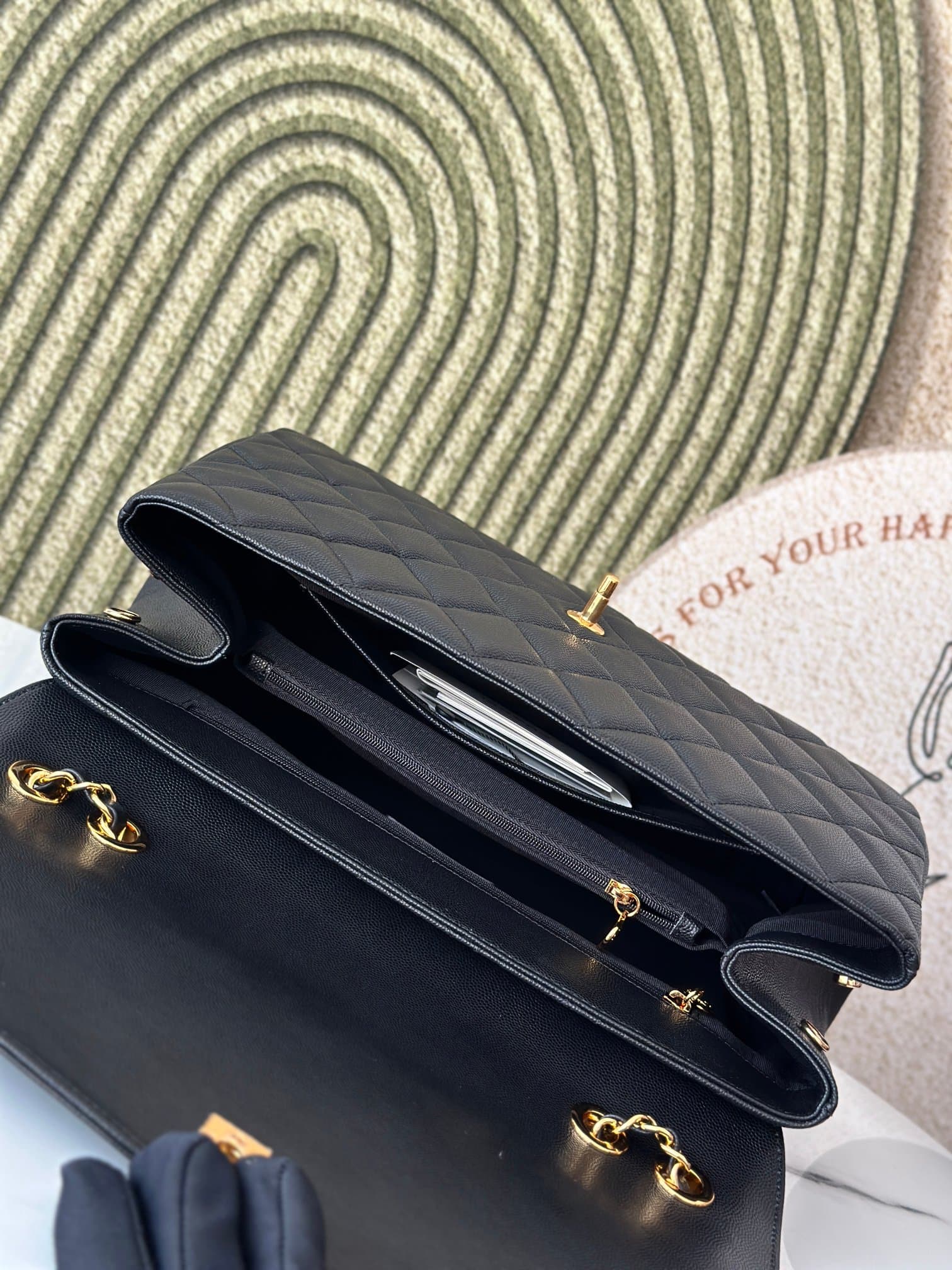 Chanel Black Bag A2215