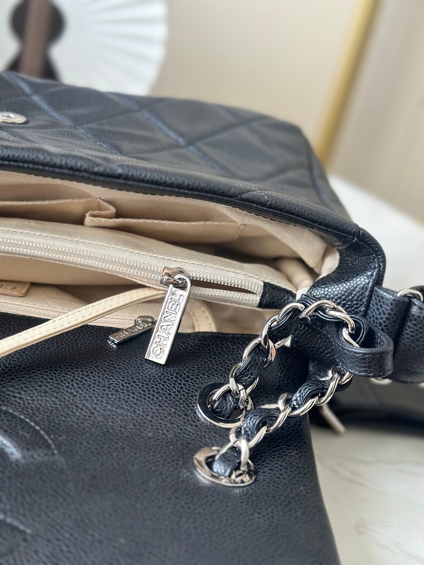 Chanel Black Small Backpack