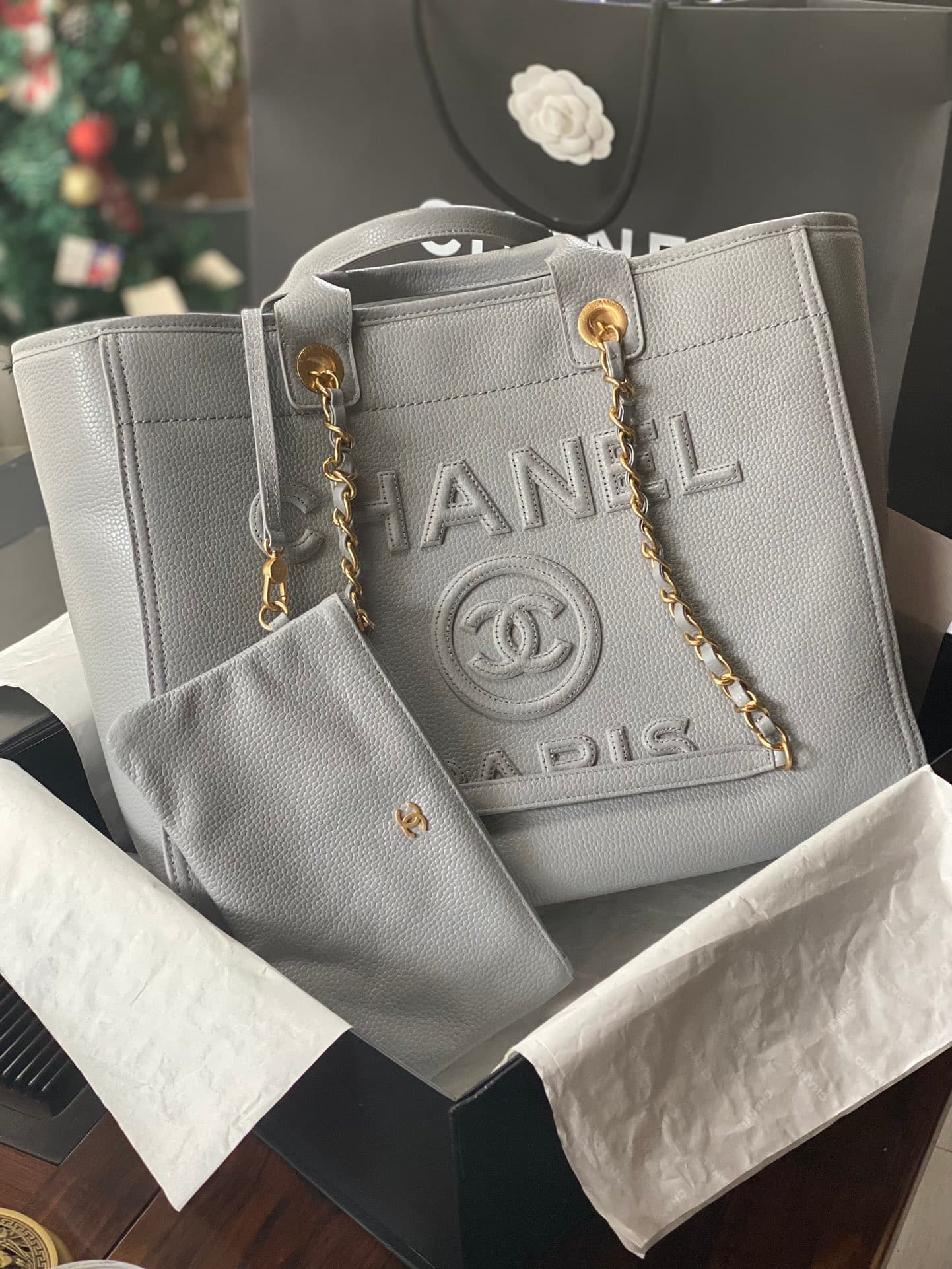 Chanel Gold Backpack A66941