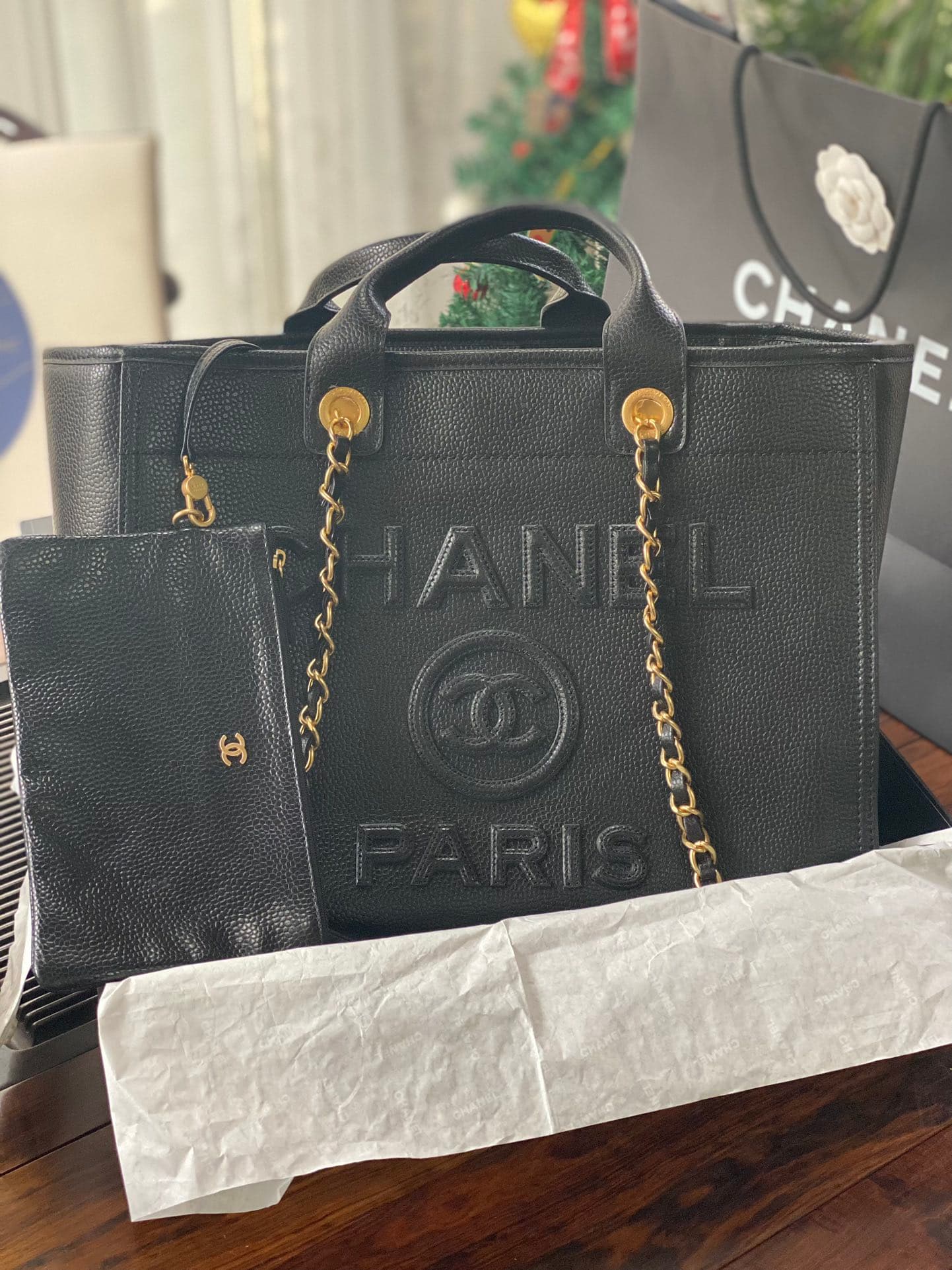 Chanel Gold Backpack A66941