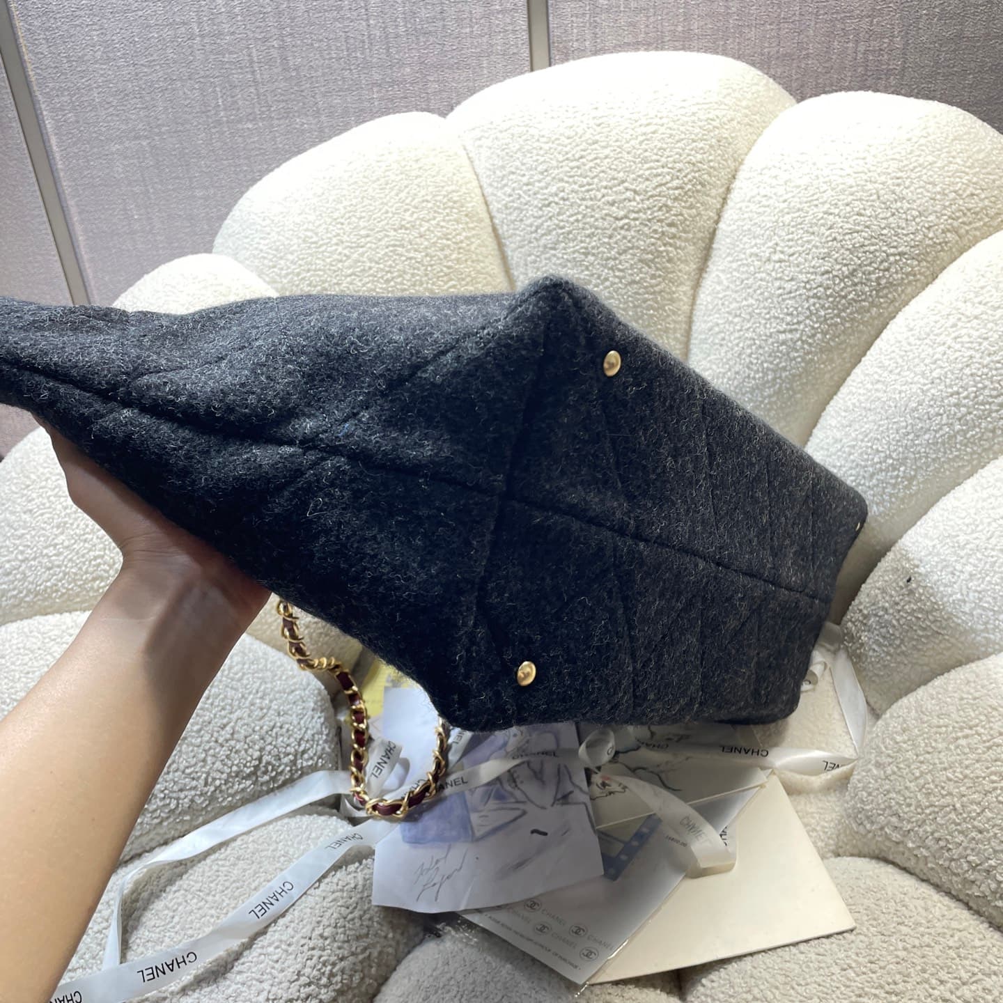 Chanel Gold Bag 5852