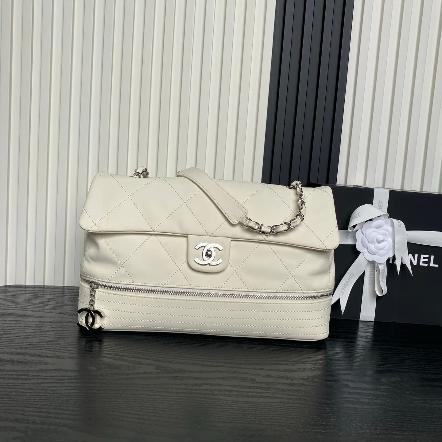 Chanel Silver Bag
