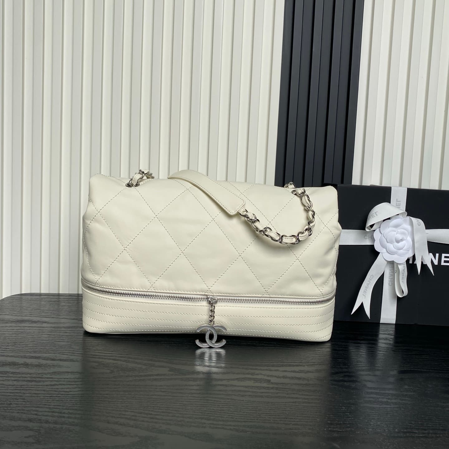 Chanel Silver Bag