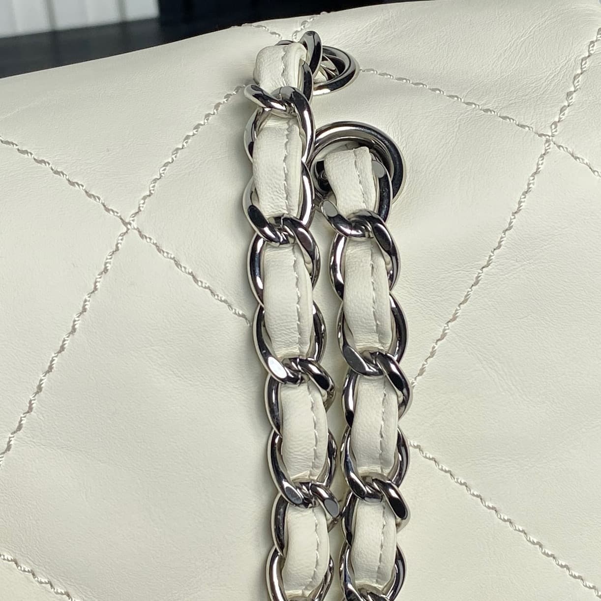 Chanel Silver Bag